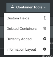 chemical container management